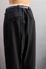 Professor.E 20FW Velvet Stripe Trousers