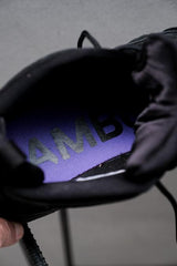 AMBUSH x Nike Air Adjust Force sp "black" 聯名皮革黑紫復古籃球鞋