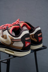 Travis Scott x Nike Air Max 1 Cactus Jacket "Baroque Brown" 限量聯名倒勾棕色