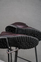 Alden 14907 Color 8 Shell Cordovan Plain Toe Chukka Boot 深酒紅馬臀革三孔短靴