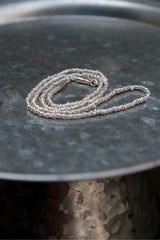 Micro Geometric Fine Silver Chain 微型幾何純銀層次鍊