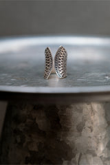 Shield of Totem Fine Silver 999 Wide Ring 圖騰之盾純銀寬戒