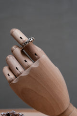 Minimalist Braid Fine Silver 999 Ring 極簡編格純銀戒