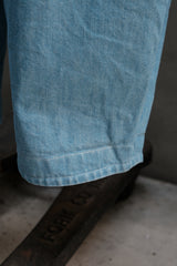 Porter Classic 2023 JAZZ DENIM KANAZAWA LIMITED 棉質丹寧雙打褶氣球褲