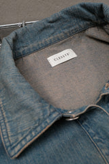 CLESSTE VINTAGE DYED SELVEDGE DENIM US ARMY M-35 PULLOVER JACKET 日本工藝品牌 復古水洗M35套頭夾克外套
