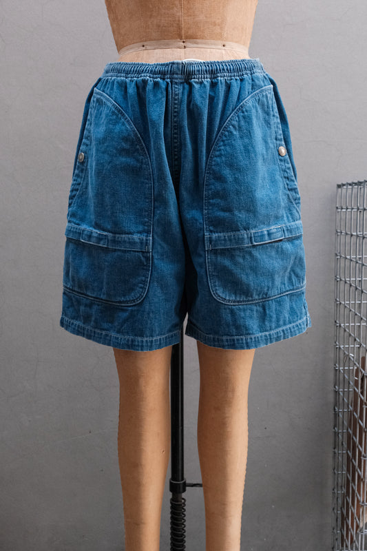 orSlow × BEAMS / 別注 Denim Fishing Shorts 聯名限定 抽繩工裝丹寧短褲