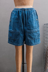 orSlow × BEAMS / 別注 Denim Fishing Shorts 聯名限定 抽繩工裝丹寧短褲
