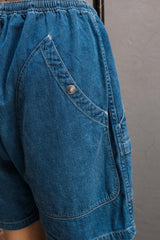 orSlow × BEAMS / 別注 Denim Fishing Shorts 聯名限定 抽繩工裝丹寧短褲