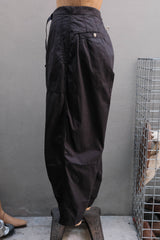 THE NORTH FACE PURPLE LABEL Ripstop Wide Cropped Pants紫標北臉 黑色防撕裂工裝錐形褲