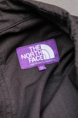 THE NORTH FACE PURPLE LABEL Ripstop Wide Cropped Pants紫標北臉 黑色防撕裂工裝錐形褲