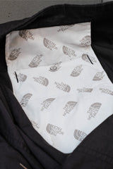 THE NORTH FACE PURPLE LABEL Ripstop Wide Cropped Pants紫標北臉 黑色防撕裂工裝錐形褲