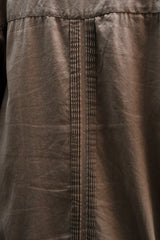 Phlannel Linen Cotton Open Collar Shirt 日本設計師品牌 亞麻混紡古巴襯衫