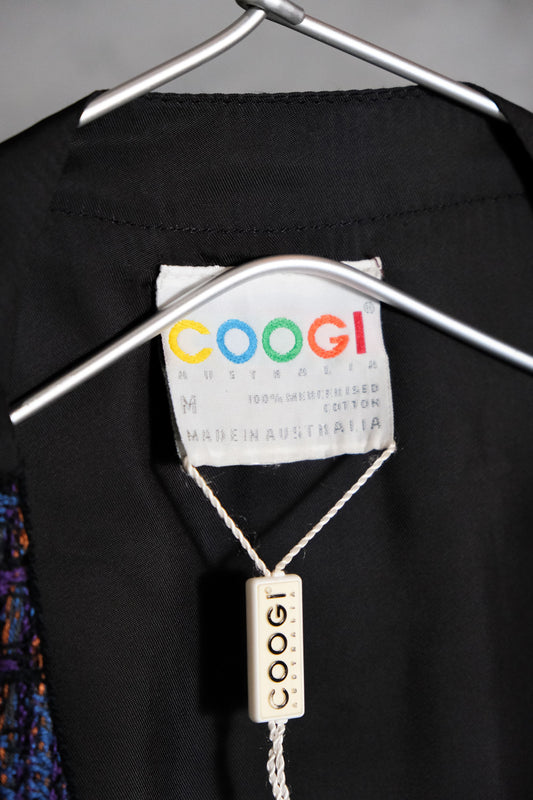 COOGI 90’s Vintage 3D Knitted Waistcoat Vest 澳洲羊毛品牌 彩色立體編織 西裝背心