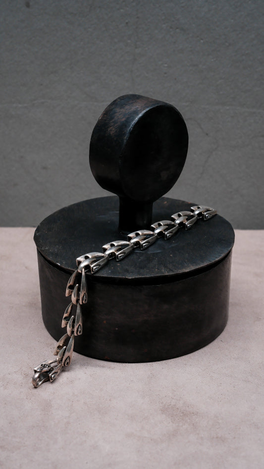 Sterling Silver 925 Teardrop Link Bracelet 淚滴鏈節純銀手鍊