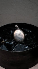 Sterling Silver 925 Hand-Engraved Rose Oval Locket 純銀 手刻玫瑰橢圓相片盒墜