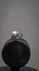 AllSaints Sterling Silver 925 Distressed Skull Ring 925銀 刻痕骷髏戒