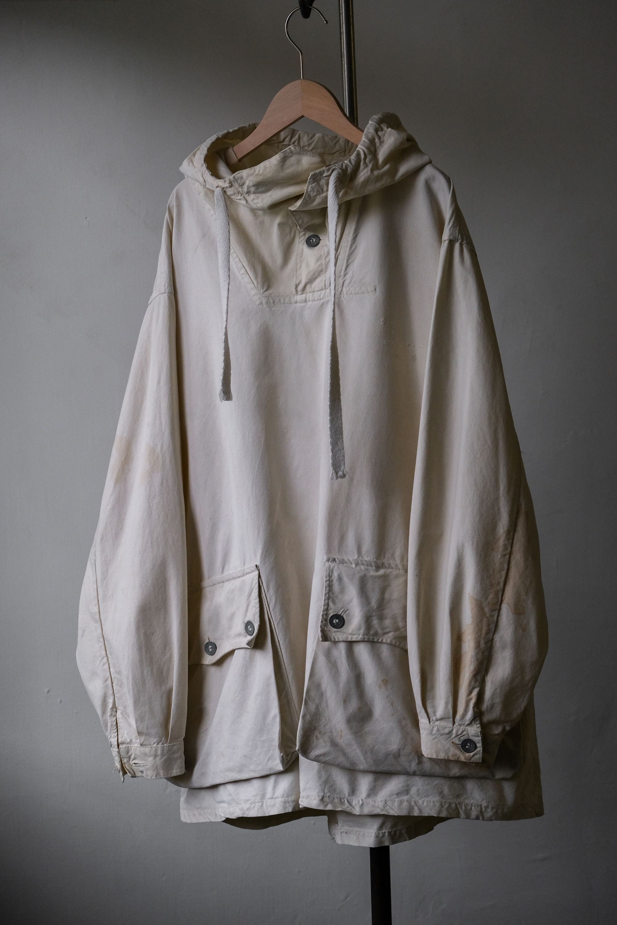 Swedish Army 1940’s Vintage M-39 Snow Anorak Parka