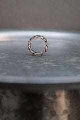 Buddha to Buddha Silver 925 'Ben' Double-Weave Chain Link Ring 荷蘭古董感純銀雙排編織鍊條戒