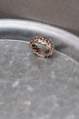 Buddha to Buddha Silver 925 'Ben' Double-Weave Chain Link Ring 荷蘭古董感純銀雙排編織鍊條戒
