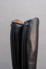 Vintage Cavallo Leather Riding Boots with Vintage Spurs 義大利牛皮金屬馬刺高筒馬靴