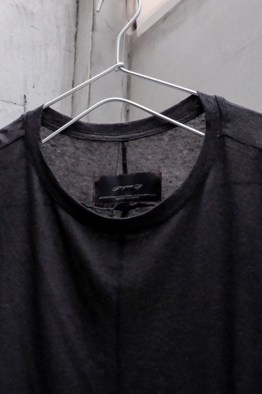 Professor.E - 23SS "Dirt" OVSD Tank Top 透膚拼接無袖背心上衣