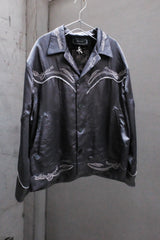 Professor.E 21SS "E IN ROCK PARTY" Western JKT 西部刺繡緞面夾克