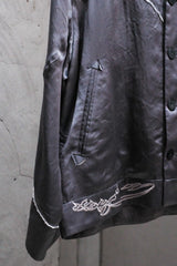 Professor.E 21SS "E IN ROCK PARTY" Western JKT 西部刺繡緞面夾克