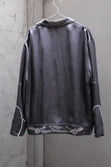 Professor.E 21SS "E IN ROCK PARTY" Western JKT 西部刺繡緞面夾克