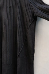 Professor.E 24FW Destroyed Knit Sweater破壞羅紋針織毛衣