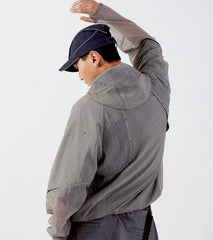 Nozzle quiz Airy Mono Windbreaker-Fog 防風外套 灰