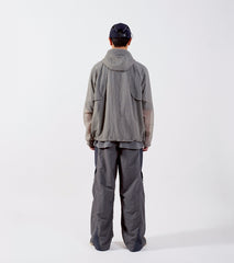 Nozzle quiz Airy Mono Windbreaker-Fog 防風外套 灰
