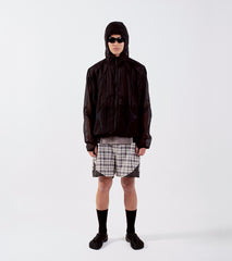 Nozzle quiz Airy Mono Windbreaker-Black 防風外套 黑