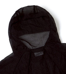 Nozzle quiz Airy Mono Windbreaker-Black 防風外套 黑
