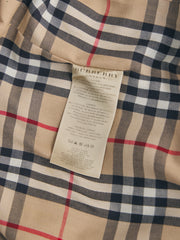 Burberry London Black Cotton Trench Coat 博柏利 黑色棉質風衣外套 英國製