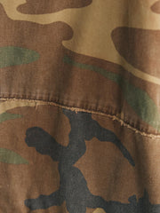 ANCELLM - CAMO ZIPUP HOODIE 日本設計師品牌 迷彩連帽抽鬚外套