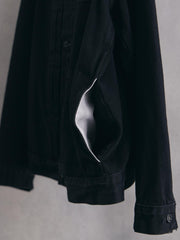 Levi’s Premium x EDIFICE 別注Type 1 Trucker Jacket Black Collarless