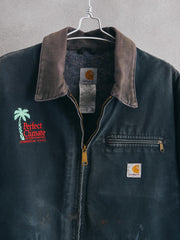 Carhartt Detroit Jacket “Perfect Climate” Embroidered Workwear Duck Coat 卡哈特 美國製 底特律工作外套 重度使用