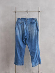 BOWWOW 2025SS USN DENIM PANTS 日本美式風格品牌 做舊潑墨直筒牛仔褲