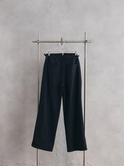 Professor.E 25FW FRAYED PANTS BLACK