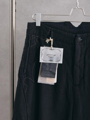 Professor.E 25SS Sheer Pants - Black