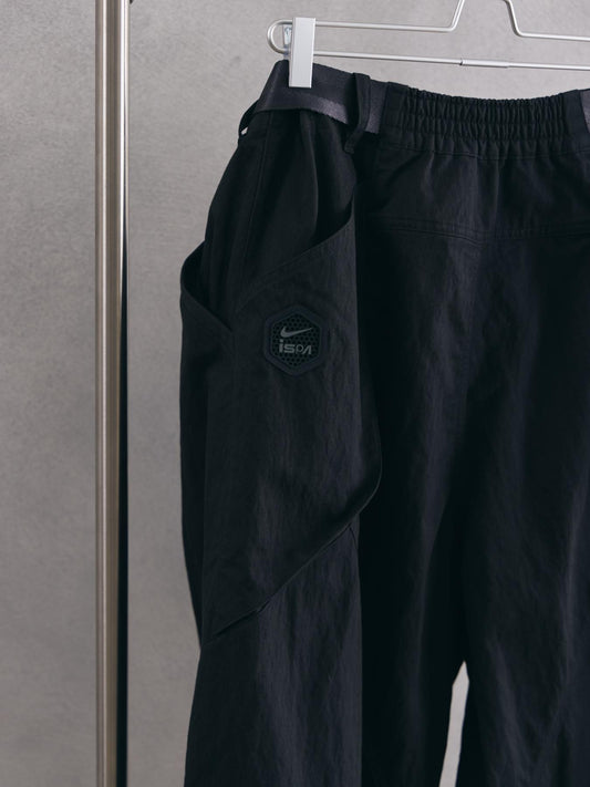 Nike ISPA Belted Utility Pants 實驗支線黑色機能腰帶立體工裝褲