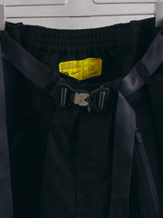 Nike ISPA Belted Utility Pants 實驗支線黑色機能腰帶立體工裝褲