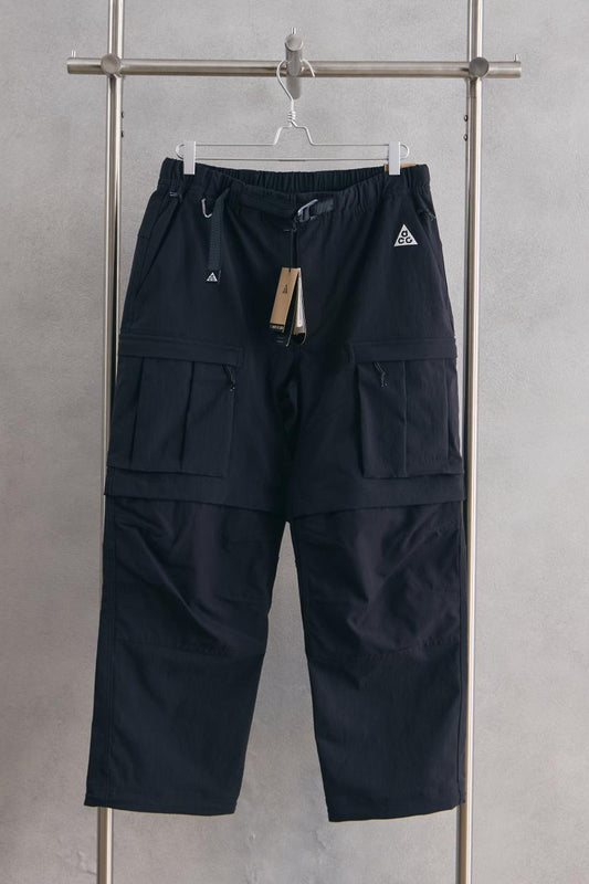 Nike ACG Cargo Convertible Pants 戶外支線 黑色可拆式工裝長褲
