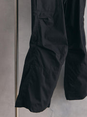 Nilmance FW18 Tech Cargo Pants 都會機能品牌 黑色機能工裝長褲