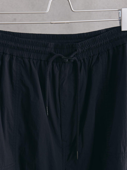 Juun.J 2023 SS Nylon Cargo Pants韓國高端時裝品牌 黑色尼龍立體剪裁工裝長褲