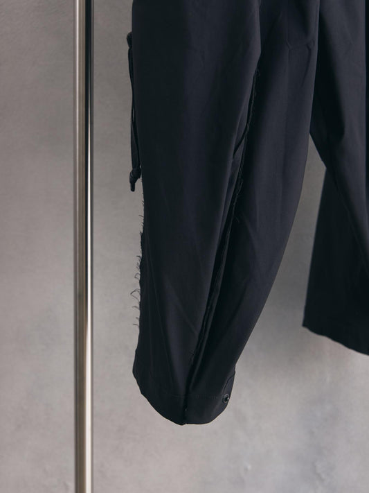 Guerrilla Group Schoeller® 3XDRY Tech Harness Pants 吉豐重工 黑色機能吊帶褲