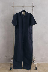 nanamica OOAL Short-Sleeve Coverall Jumpsuit 日本都會機能品牌 海洋藍短袖工裝連身褲