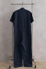 nanamica OOAL Short-Sleeve Coverall Jumpsuit 日本都會機能品牌 海洋藍短袖工裝連身褲