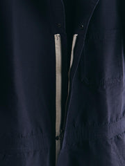 nanamica OOAL Short-Sleeve Coverall Jumpsuit 日本都會機能品牌 海洋藍短袖工裝連身褲