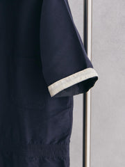 nanamica OOAL Short-Sleeve Coverall Jumpsuit 日本都會機能品牌 海洋藍短袖工裝連身褲